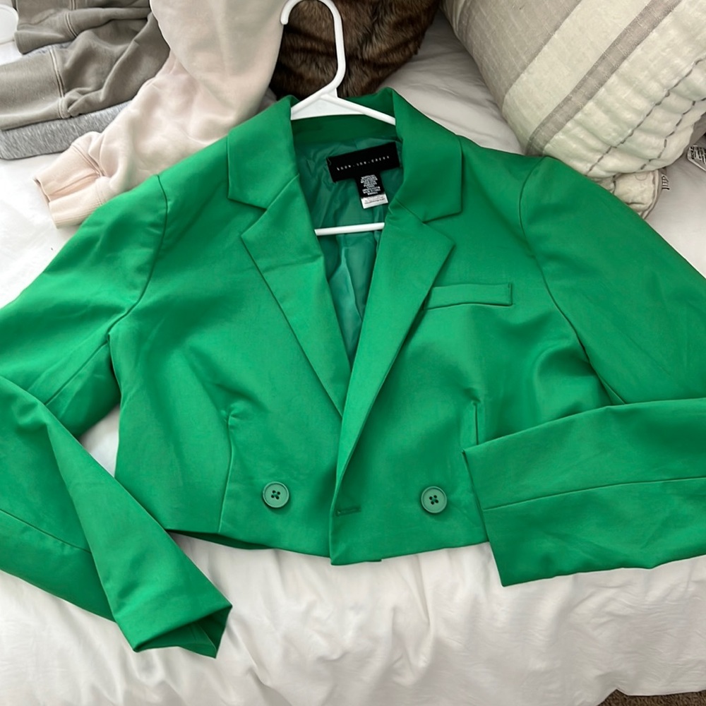 blazer short set